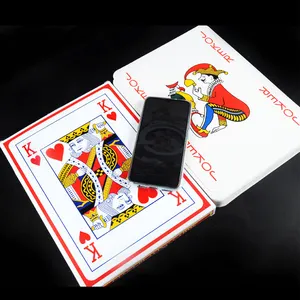 Hot SaleEntertainment gioco Poker Card bianco di alta qualità Standard di plastica carte da gioco con scatola 100% PVC poker