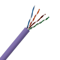 Cable de Red UTP Cat5e CCA de 305m con Revestimiento de PVC