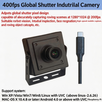 Módulo de Cámara ZYKD de 1.3 Megapíxeles, USB3.0, Obturador Global, Cámara Industrial para Captura de Movimiento, Sin Controlador, Compatible con Raspberry Pi