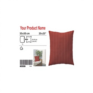 Étiquette tissée pour vêtements, haute densité, douce, en damassé, pliée au centre, avec logo personnalisé, auto-adhésive, écologique et durable - Product Image 1