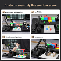 Kit de Desarrollo de Brazo Robótico de Doble Brazo Hiwonder Nexarm ROS con Chipboard, Jetson Nano, Visión 3D, IA, Compatible con SLAM