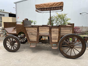 Voiture <span class=keywords><strong>de</strong></span> Mariage <span class=keywords><strong>de</strong></span> Style Victorien Traînée par des Chevaux, <span class=keywords><strong>Buggy</strong></span> Romantique pour Cérémonie, Location pour Séance <span class=keywords><strong>Photo</strong></span> et Événements - Product Image 5