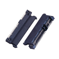 Soulin venta directa de fábrica SATA 7 + 15P conector hembra Material de latón SMT adaptador de disco duro excelente conector SATA