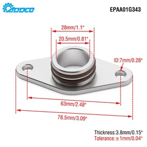ADDCO - Tubo di Aspirazione Olio EPMAN in Alluminio con Guarnizione per Vauxhall Opel <span class=keywords><strong>Insignia</strong></span> Zafira <span class=keywords><strong>2.0</strong></span> CDTI Suzuki SX4 Saab 9-5 2.0T EPAA01G343 - Product Image 5