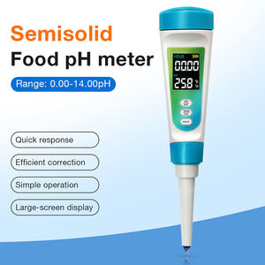 Medidor de pH para Alimentos Semisólidos, Vegetales, Carne, Masa, Líquidos, Pan y Panadería, Probador de pH para Carne, Conservas, Queso y Muestras Sólidas - Product Image 3
