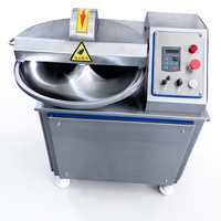 Machine à couper la viande industrielle et commerciale en acier inoxydable, 20L, vitesse variable, pour la transformation de saucisses, de boulettes de viande et de légumes