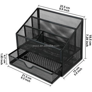 Organizador de <span class=keywords><strong>Correo</strong></span> de Metal A4 Pequeño Personalizable de Fabricante Directo, Clasificador de Archivos Vertical con Cajón para Oficina en Casa - Product Image 5