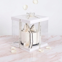 Boîte à macarons personnalisée YIpin Yinji en gros avec fenêtre et insert pour pâtisserie