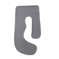 Taie d'oreiller Haoguan pour femmes enceintes, en forme de G, moderne, lavable, amovible, grande taille, en fibre de polyester, pour usage domestique