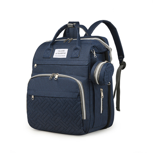 Mochila Maternidade Acolchoada com Bolsa Pequena, Grande Capacidade, Impermeável, Multifuncional para Fraldas e Amamentação, Ideal para Viagens de Mães - Product Image 6