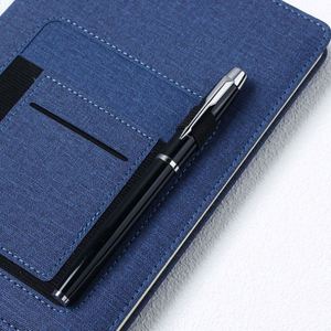Customized <b>Notepad</b> Personalized High-End Business <b>Leather</b> Hardcover A5 Sewing Bound Promotional Diary Journals 80 Sheets - Product Image 3