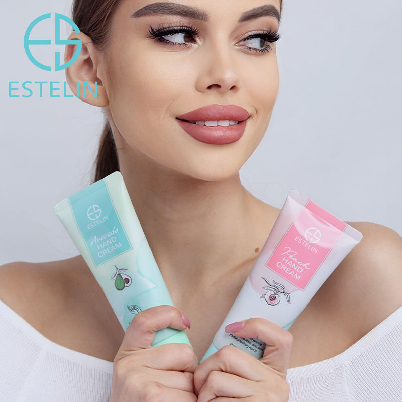 ESTELIN Peach Hand Cream - Moisturizing & Anti-wrinkle