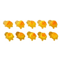 Figurine de tortue phosphorescente en forme de pain, miniatures, matériaux d'accessoires DIY, technique époxy, thème animal, vente en gros