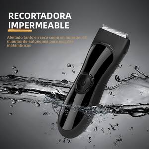 Afeitadora portátil de viaje para deportes, inalámbrica, impermeable, lavable, suave, para hombres, máquina de afeitar con bolas, áreas sensibles, peluquero eléctrico para el cuerpo - Product Image 1