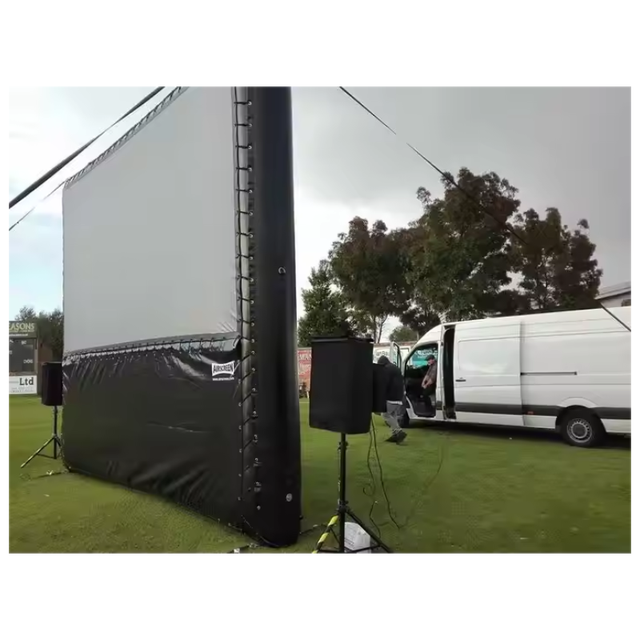 High Quality Outdoor Projector Screen Inflatable Movie Screen Airtight  Inflatable Movie Screen for Sale