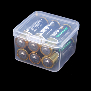 Thẻ kinh doanh đồ trang sức cndle rõ ràng bao bì hộp lưu trữ không thấm nước PP trong suốt hộp nhựa nhỏ với nắp - Product Image 5