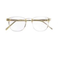 Lunettes anti-radiation unisexes de qualité supérieure en acétate bloquant la lumière bleue, montures de lunettes pour hommes et femmes