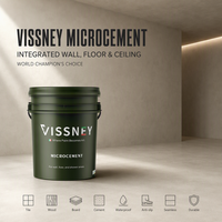 Système de microciment imperméable haute résistance monocomposant pour hôpitaux et salles de bain