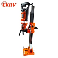 Taladro de corona de diamante EKIIV F-180C de 2200W de marca china con rosca de 1 1/4 y 7 husillos para perforación industrial