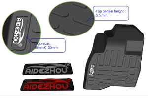 Apto para alfombrillas de coche FORD EVEREST All Weather Custom Fit TPE (2022 <span class=keywords><strong>2023</strong></span> 2024) - Product Image 2