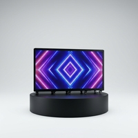 Écran d'affichage LED pliable pour DJ avec haute luminosité et roues, adapté aux spectacles en direct lors de festivals de musique et dans les bars.
