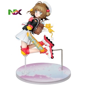 Cardcaptor <span class=keywords><strong>Sakura</strong></span> <span class=keywords><strong>kinomoto</strong></span> 20cm หุ่นสาวอะนิเมะโมเดลของขวัญ - Product Image 1