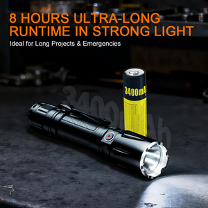 Superfire <span class=keywords><strong>2025</strong></span> mới TL01-X chiến thuật dẫn đèn pin-1863 lumens, IP67 không thấm nước, đuôi chuyển đổi, 6 chế độ ánh sáng - Product Image 3