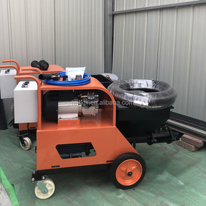 Çimento Harcı Püskürtme Makinesi Çok Fonksiyonlu Sıva Makinesi Macun Gerçek Taş Boyası Tam Otomatik Duvar Sıvama Makinesi - Product Image 1