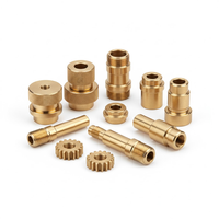Shenzhen özelleştirilmiş HPb63-3/HPb59-1 pirinç Metal parçalar hassas CNC döndü pirinç Metal parçalar