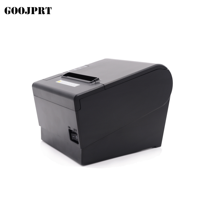 GOOJPRT 80MM 3inch Direct Thermal Receipt Printer 80mm Desktop 260mm/s Auto Cutter