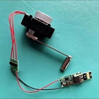 Mini générateur à manivelle pour utilisation en cas d'urgence en extérieur - Moteur à aimant permanent triphasé sans balais à rotor externe - Haute efficacité