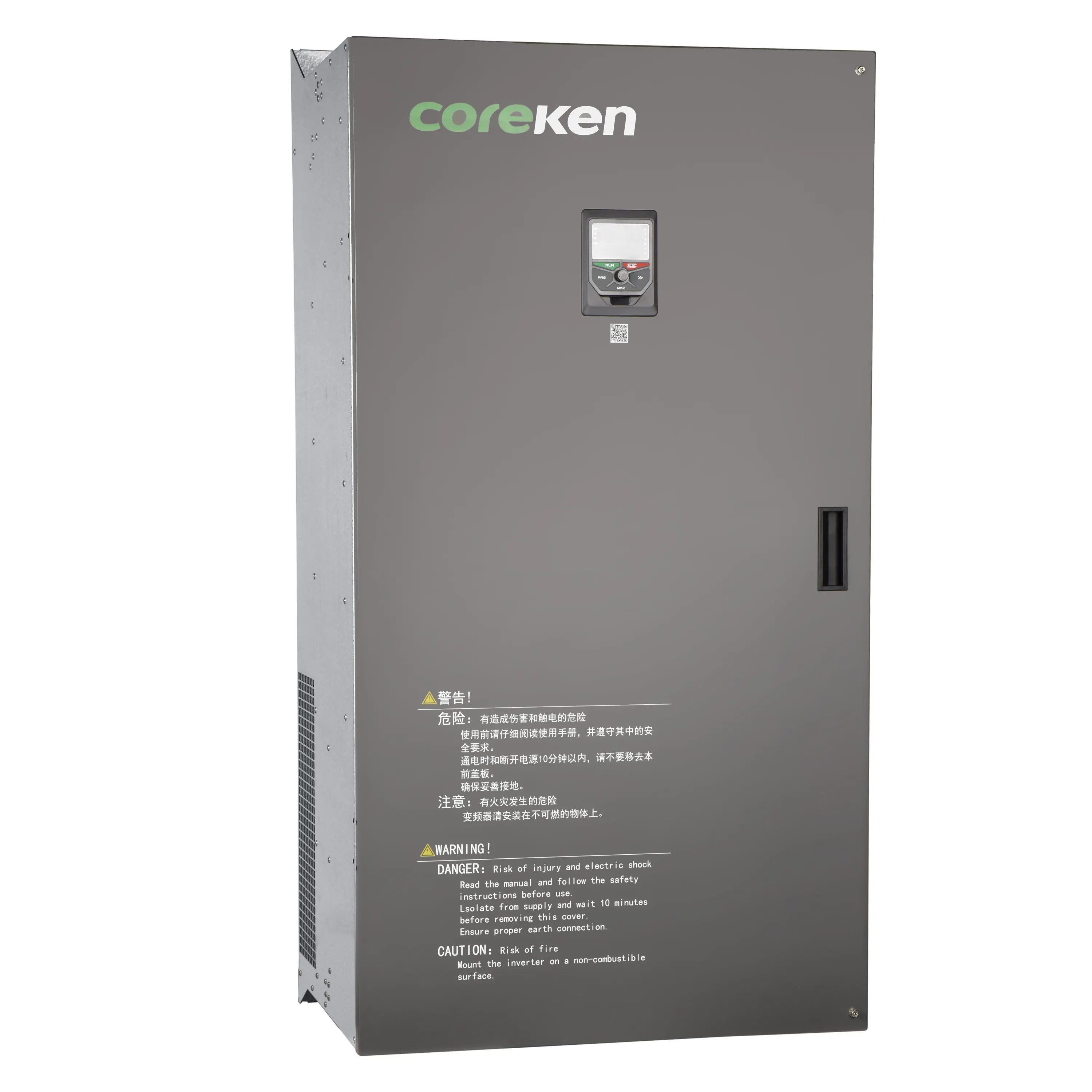 Coreken Heavy duty charge lourde industrielle 3 phases 250kw 280kw moteur 380v 440v variateur de fréquence 50hz 60hz