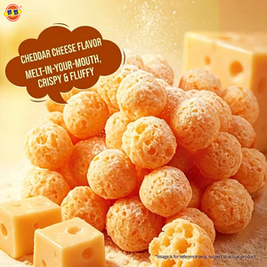 Bolas de Maíz <span class=keywords><strong>con</strong></span> Sabor a Queso <span class=keywords><strong>Cheddar</strong></span>, Crujientes y Esponjosas, Sin Grasas Trans, Listas para Comer - Product Image 2