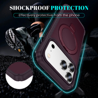 Coque de téléphone hybride Saiboro avec béquille et chargement magnétique sans fil pour iPhone 18 Pro Max, accessoires pour iPhone 17 16 15 14 13
