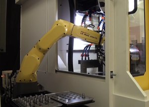 Bras robotisé FANUC 6 axes <span class=keywords><strong>LR</strong></span> <span class=keywords><strong>Mate</strong></span> <span class=keywords><strong>200iD</strong></span> PLC & Moteur Charge utile de 7 kg Portée de 717 mm pour le chargement/déchargement CNC 3C - Product Image 5