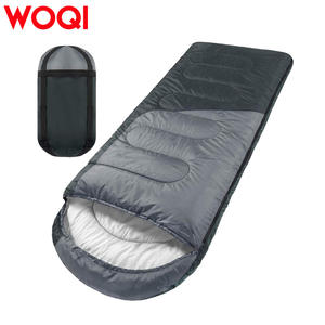 Sac de couchage Woqi 86,6 pouces, enveloppe rectangulaire, 3 saisons, léger, respirant, polyester, équipement de camping et de randonnée pour adultes - Product Image 2