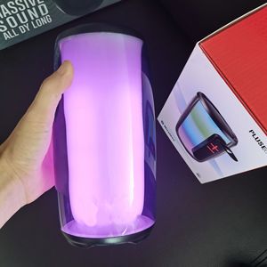 Hoge Kwaliteit Puls 6 Rgb Draadloze Draagbare Speaker Led Zaklamp Puls 5 Waterdichte Speaker Cilindrische Outdoor Party Speaker - Product Image 4