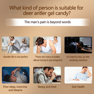 <span class=keywords><strong>Capsules</strong></span> d'extrait de velours de bois de cerf à prix d'usine supplément de bonbons gommeux pour adultes suppléments à base de plantes non recommandés pour - Product Image 4