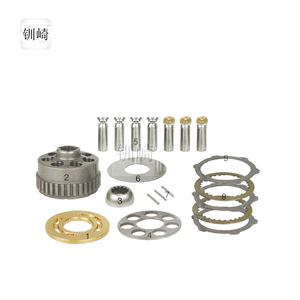 Bel pompa hidrolik baja, pompa hidrolik bagian penggali A10VSO45-53 A10S(<span class=keywords><strong>M</strong></span>)028/45/63/71 pelat logam paduan - Product Image 4