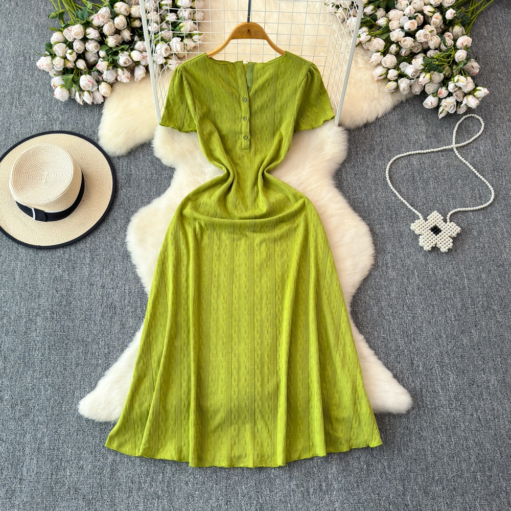 slim fit dress slacks Never Coming Back Green Tropical Dress, Large - The Mint Julep Boutique main image 0