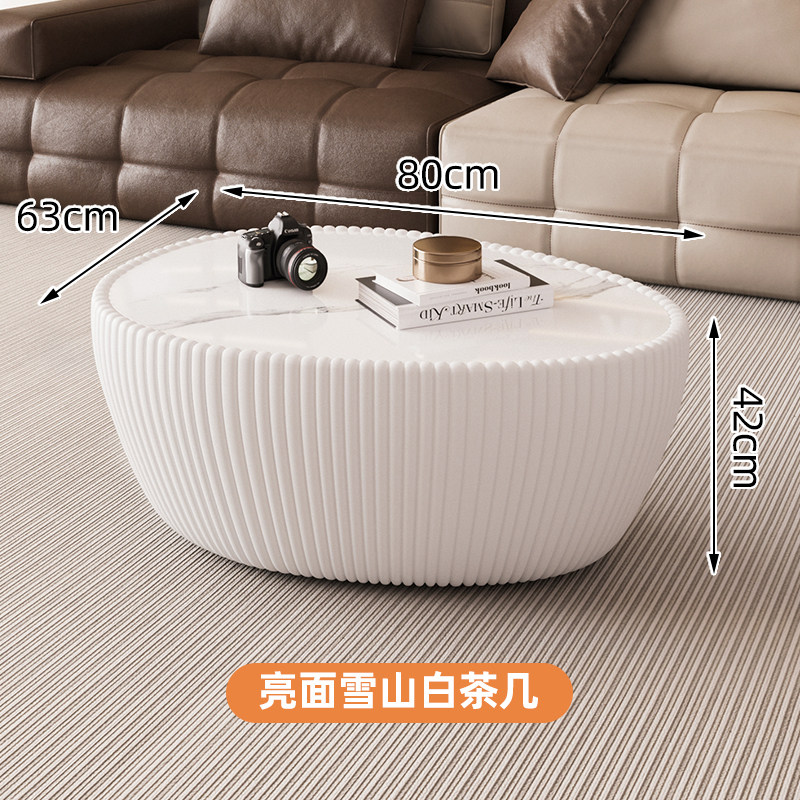 white pu leather-bright snow mountain white rock board