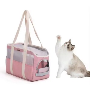 Free Sample Go Out <b>Backpack</b> Large Capacity Expandable <b>Cat</b> <b>Carrier</b> Bag Pet Bag - Product Image 1