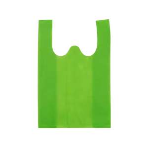 Bolsa Ecológica Reutilizable Personalizada con Logotipo, Bolsas de Compras Impresas, Bolsa Tipo <span class=keywords><strong>Camiseta</strong></span> - Product Image 4