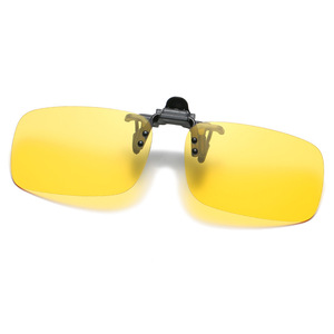 Lunettes de soleil unisexes <span class=keywords><strong>pour</strong></span> hommes et femmes, verres jaunes, conduite en plein air, clip <span class=keywords><strong>pour</strong></span> myopes - Product Image 6