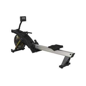 Rameur <span class=keywords><strong>d</strong></span>'air pour la salle de sport ou la maison - Appareil <span class=keywords><strong>d</strong></span>'exercice de rameur avec moniteur numérique Mesure le temps, la distance de course, les calories brûlées - Product Image 2