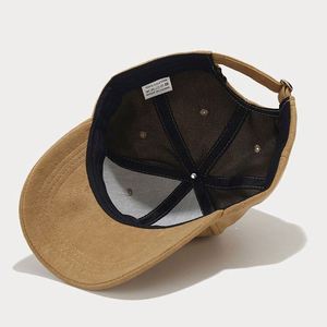 Casquette de baseball unisexe en suède vierge, nouvelle mode, style Dad Hat, Gorras, casquettes de sport personnalisables avec logo, vente en gros - Product Image 3