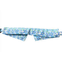 Nieuwe bloemenprint kattenhalsband met bel, Aminger design, fruitmotieven (ananas, watermeloen, citroen), stoffen materiaal, gespsluiting