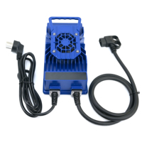 Chargeur de batterie Lifepo4 Kopery Us Plug 16s 15s, tension maximale 58,4V 20A 25A 48V, chargeur de voiturette de golf avec prise Anderson 50A