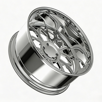Rines Forjados de Aleación de Aluminio de 2 Piezas con Tapa Central Flotante Personalizadas SL 20x9 22x14 26x10 28x16 6X135 6X139.7 para Ford Ranger