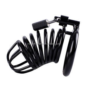 Petit dispositif de chasteté pour hommes, hypoallergénique en acier inoxydable, <span class=keywords><strong>Cage</strong></span> de pénis, verrouillage de anneau, ceinture de chasteté, jeu sexuel pour adultes - Product Image 5